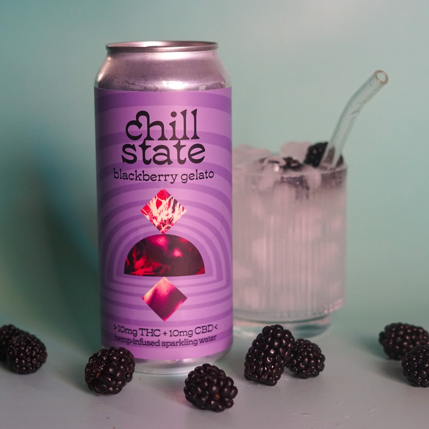 Blackberry Gelato | 10mg THC + 10mg CBD