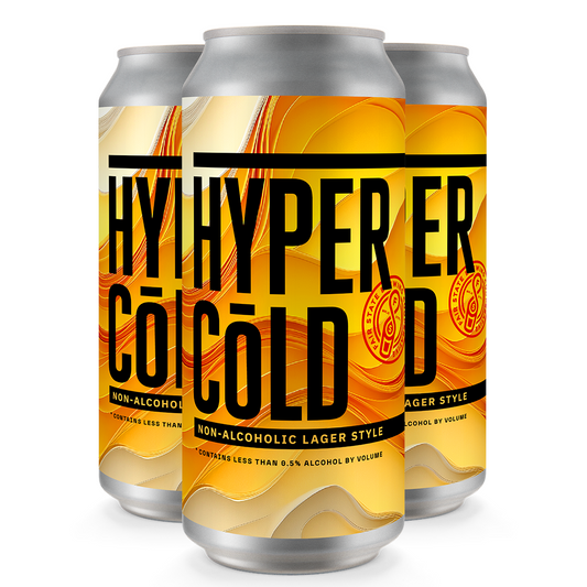 HyperCold Lager | Non-alcoholic