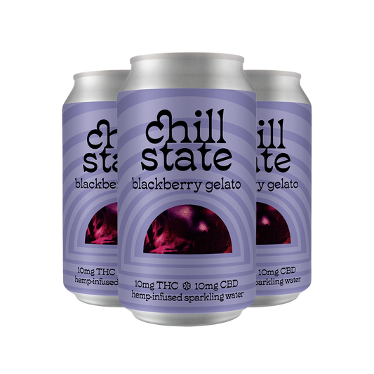 Blackberry Gelato | 10mg THC + 10mg CBD